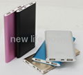 Super thin card size power bank 5000mAh 3