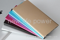 Super thin card size power bank 10000mAh