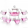 glass tea set 3