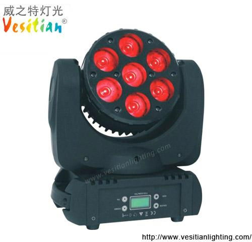 V-LM712 7pcs LED Moving Head Beam