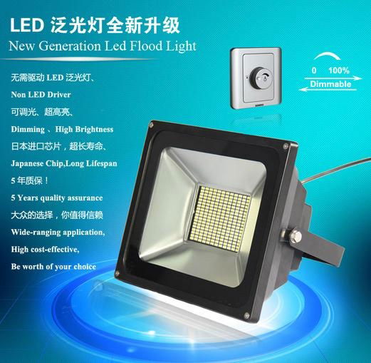 Dimmable LED Floodlight HNS FS150W  2