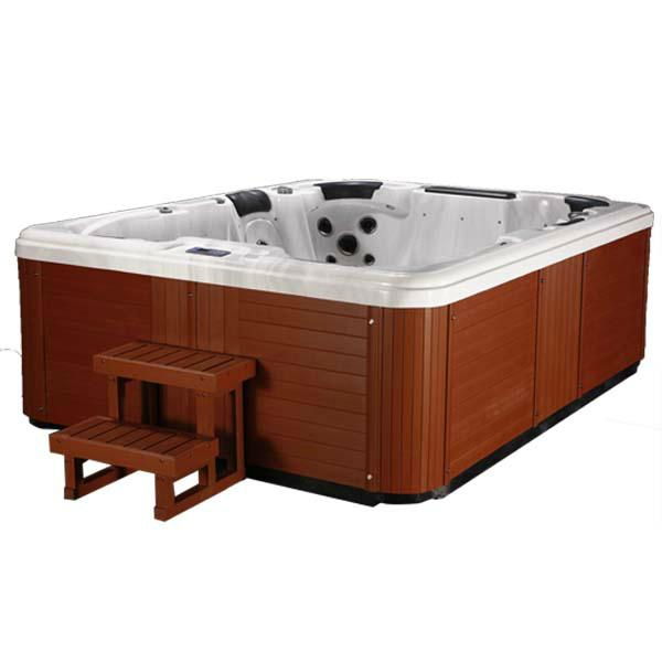  Acrylic modern popular outdoor 5 person massage hot tub