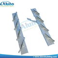 Chinese glass insert frame for louver windows 3