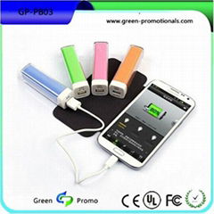 wholesale lipstick 2600mah cheapest power bank