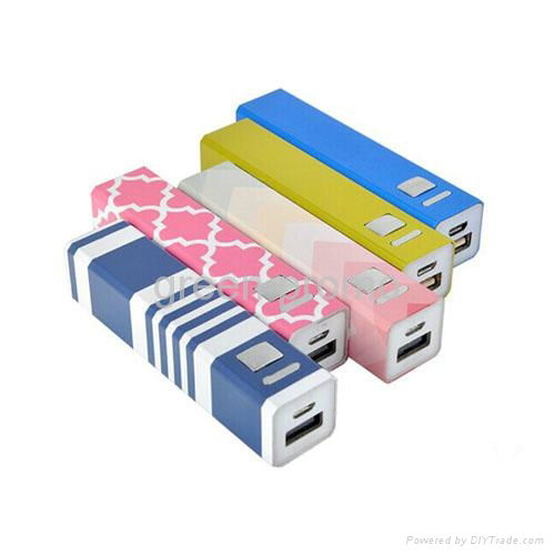 emergency portable 2600mah  power bank 5