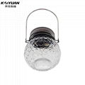 2018 new arrival led flashing jar / solar jar 3