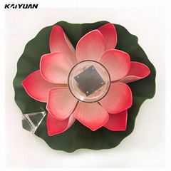 LOTUS flower floating pool light powerful solar LED light for garden