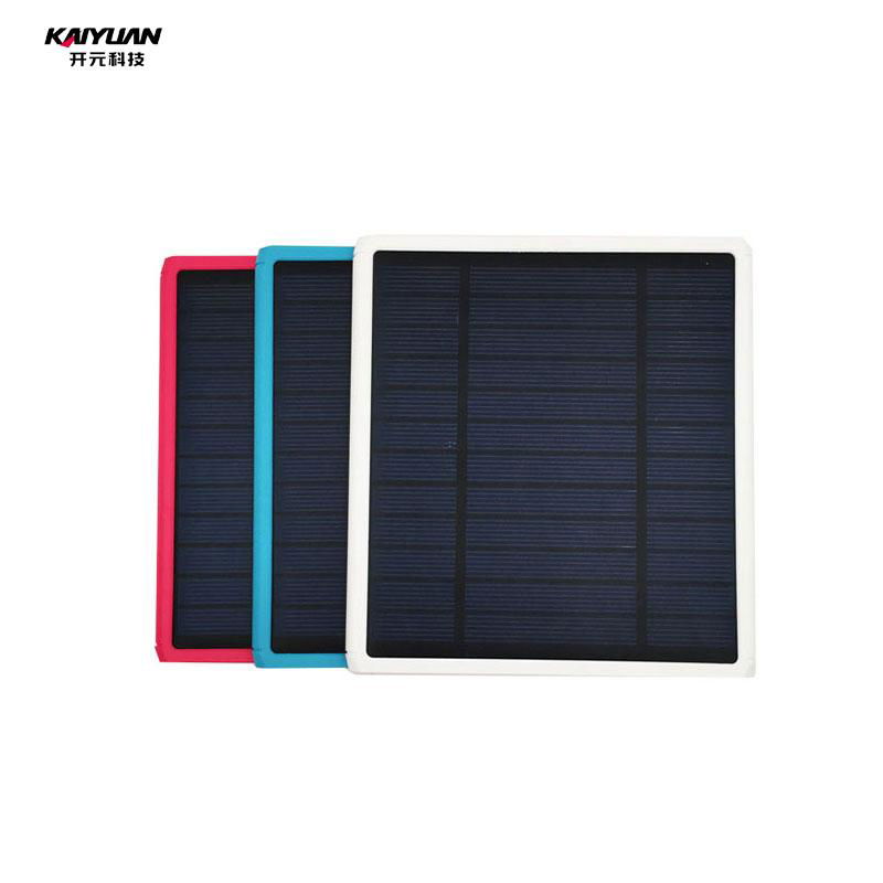 Clear energey light solar cell phone charger as gift