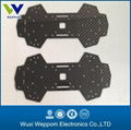 Custom cut Carbon Fiber Products cnc machined carbon fiber parts for UAV Drones 