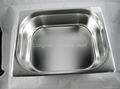  Stainless steel gastronom pans 3