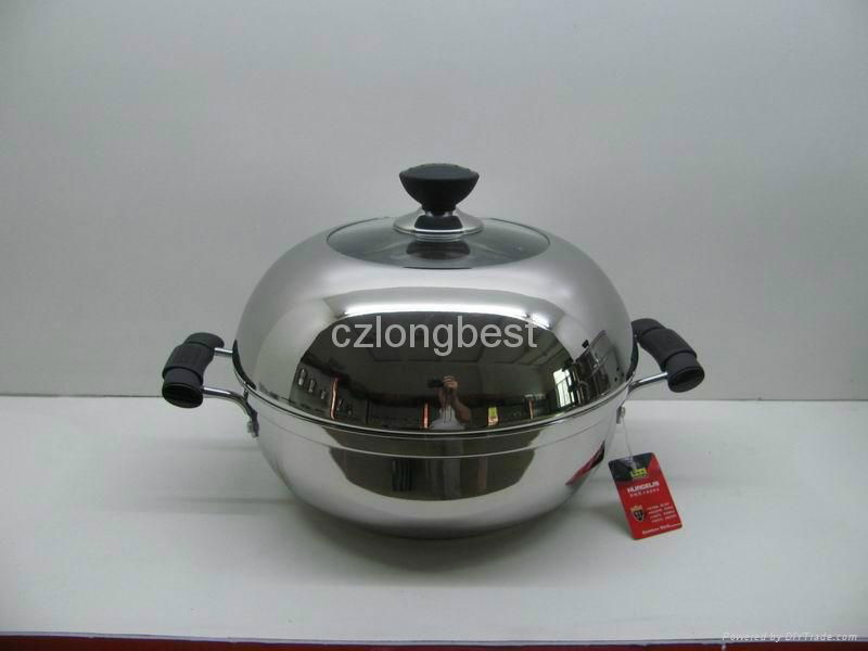 SS Steamer Multi-pot Stockpot Stainless steel pot 4