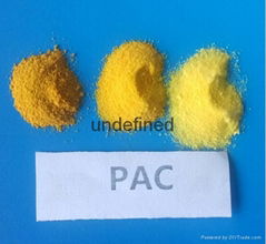 30% Poly aluminium Chloride PAC msds supplier