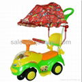 ride on swing car 993-BCH3 with tent