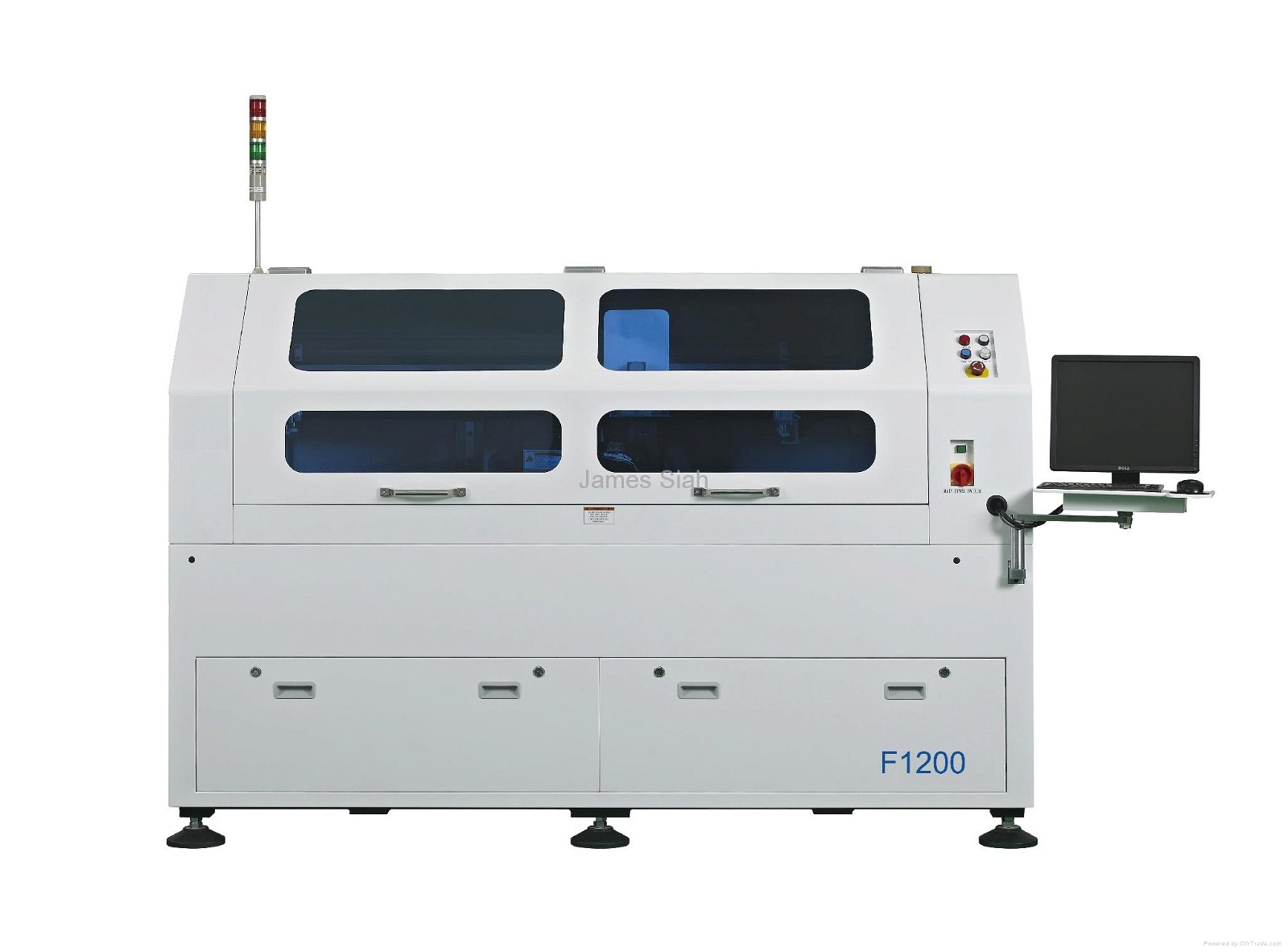F1200 PCB High Precision Fully Automatic Screen Printer