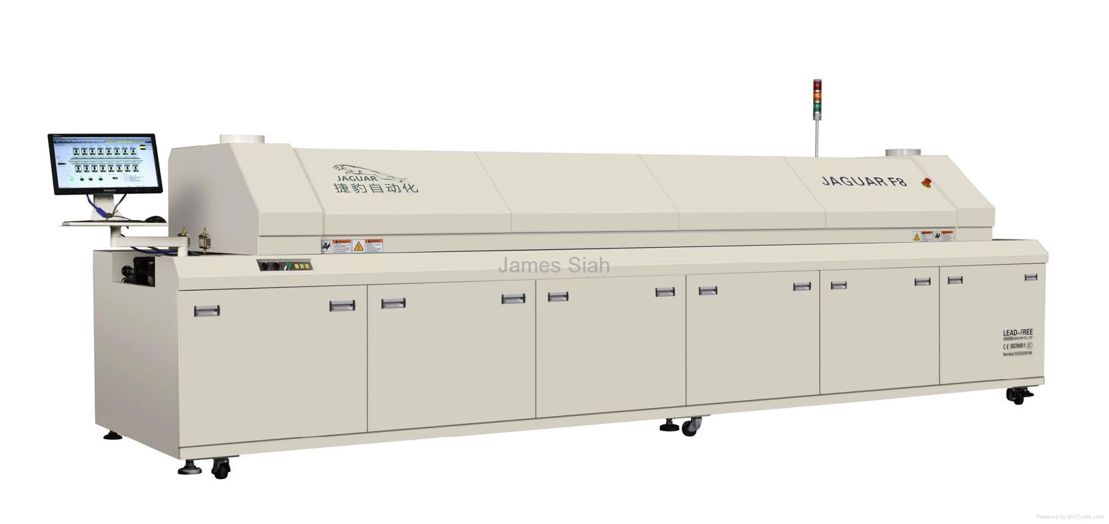 Lead Free 10 Zones Reflow Oven for SMT Soldering (F10)