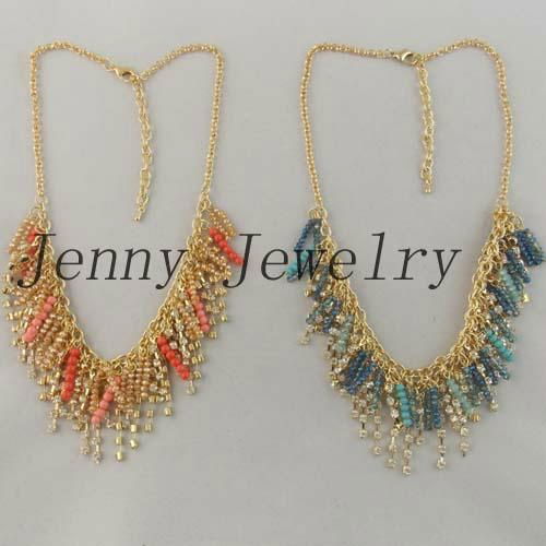 hot selling beads&crystal necklace jewelry 3