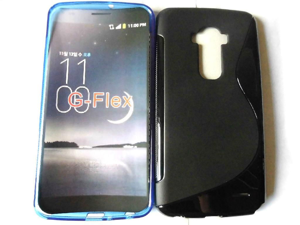 lg g-flex protective case made of soft tpu case