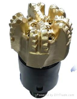 API  5 blades double row PDC drill bits for water well drilling 2