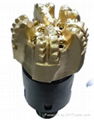 API  5 blades double row PDC drill bits for water well drilling 2