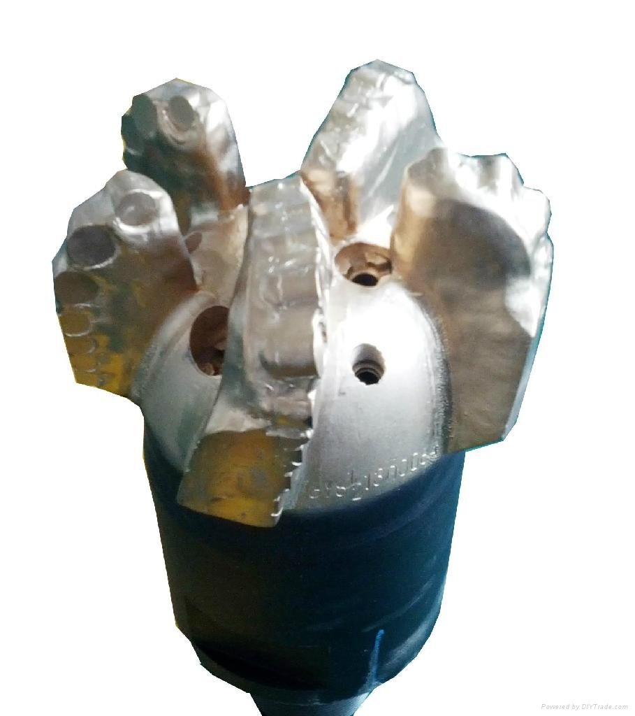API 8 1/2" Steel Body PDC Bits for water well drilling 2