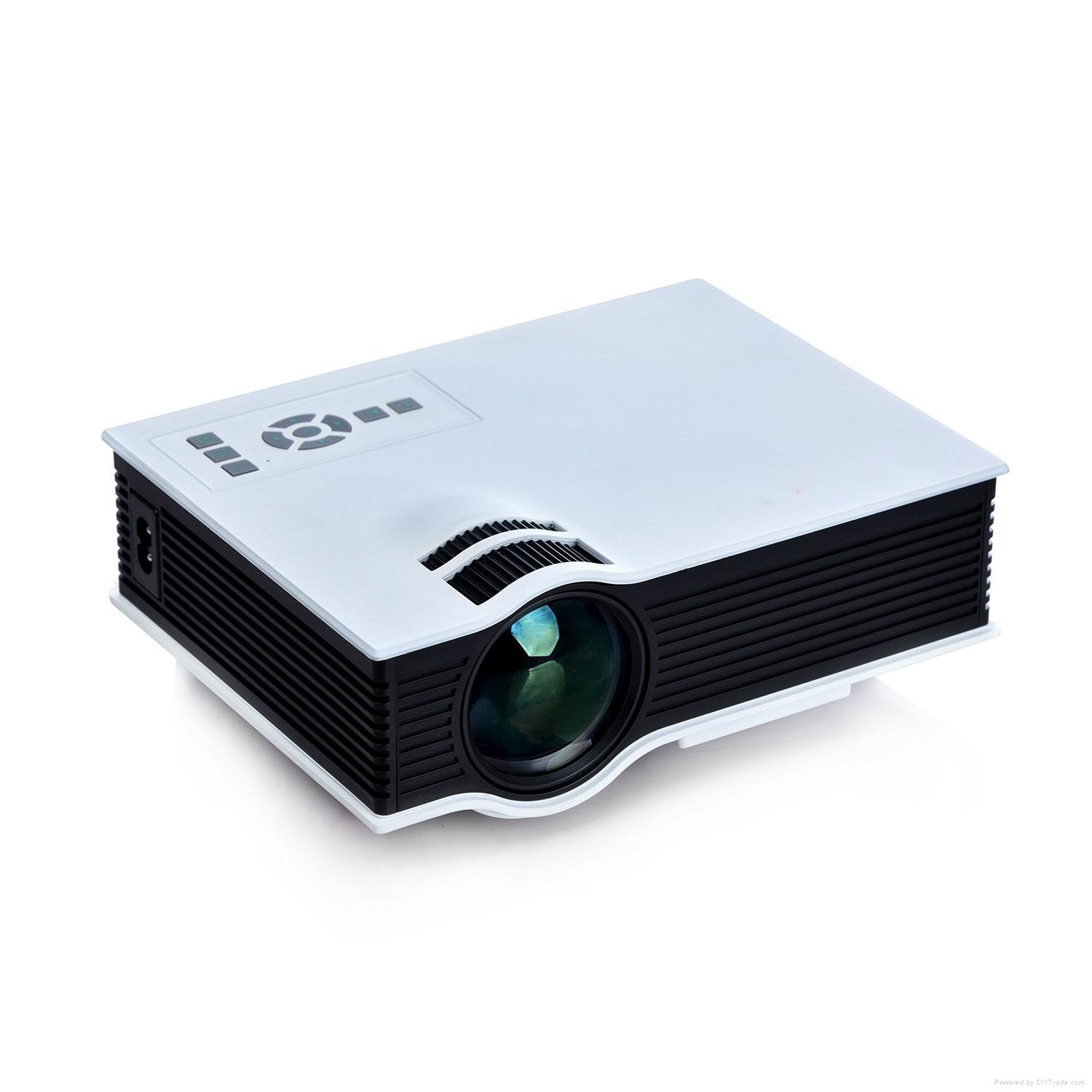 2015 Newest Mini Projector 800Lumens WVGA(800*480) LCD Technology. 3