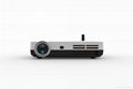 High quality and resolution 3D HD mini led projector with newest Andriod system 2