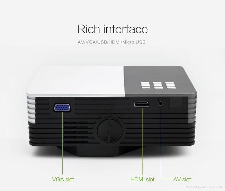 High resolution 1920*1080 LCD cheap projector 5