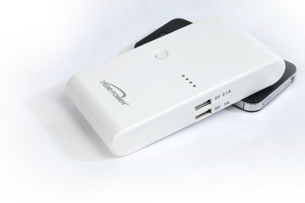power bank with 15000mAh and dual USB output