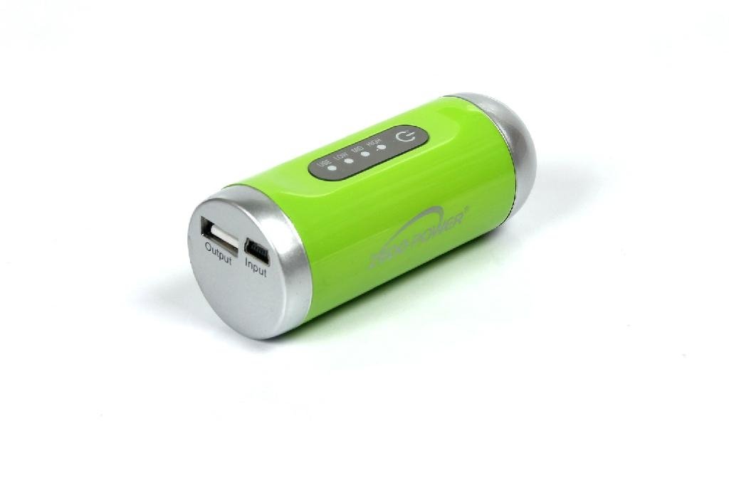 power bank with 2500mAh and LED light 3