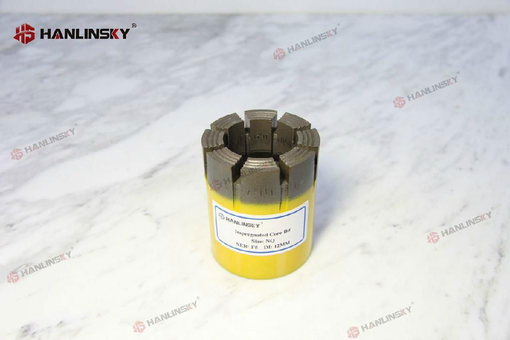 Nq Impregnated Diamond Core Drill Bit