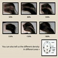 100% human hair for women / men's toupee 5