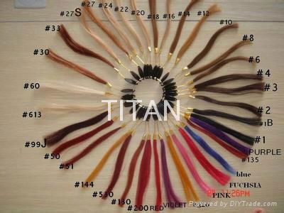 20inch High quality fine workmanship Brazilian hair micro ring hair extension 3