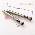 5mm diamond coated core drill bit hole saw cutter for glass tile marble stone 3