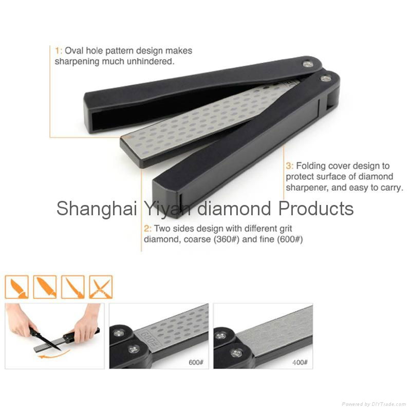 flodable outdoor folding diamond knife sharpener 4