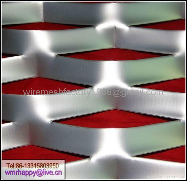 aluminum expanded metal curtain wall paneling 5