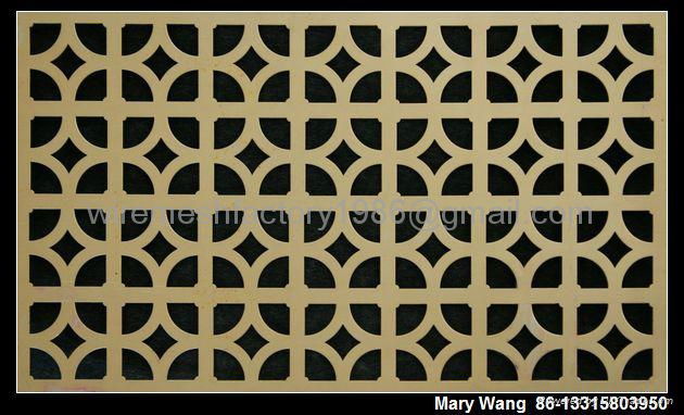 decorative perforated metal wall peneling