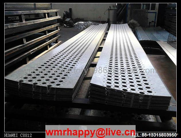 4m length perforated stair treads 5