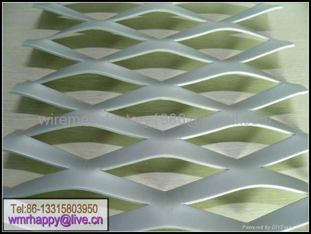 anodized aluminium expanded mesh curtain wall 3