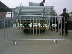 hot dipped galvanized crowd control barrier