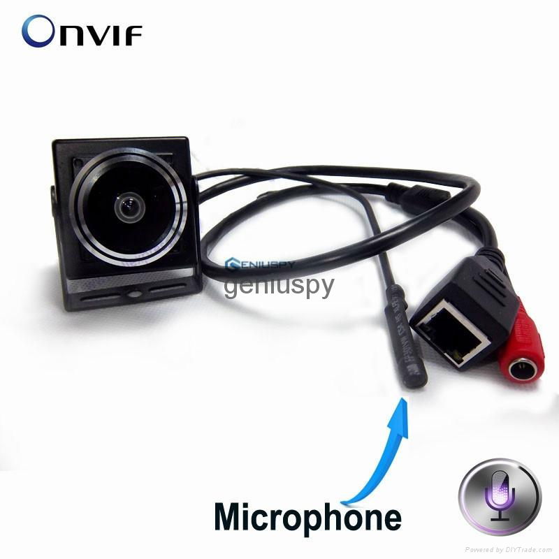 1.3MP Audio Video Camera Mini 960P IP Network Wide Angle Cctv Camera P2P Onvif 1 5