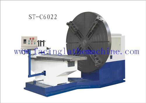 Stability CNC Facing Flange Lathe Machinery For Turning Cylindrical Surface