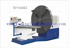 Stability CNC Facing Flange Lathe Machinery For Turning Cylindrical Surface