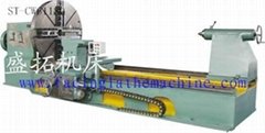 Large Industrial Horizontal Lathe Machine Tool With Headstock
