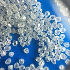 single crystal rough whtie synthetic diamond 
