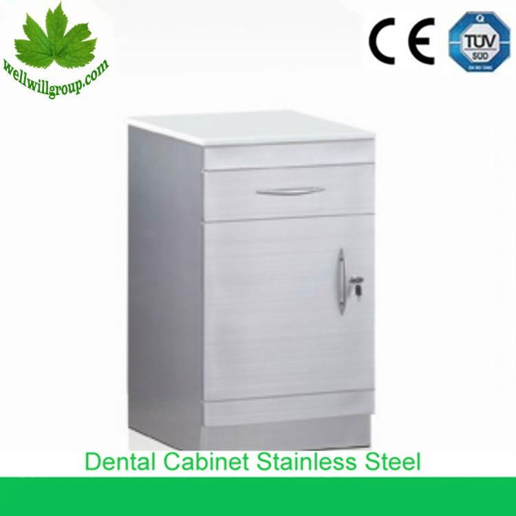 SSU-04 fixed 1 drawer 1 door hosptial storge cabinet 2