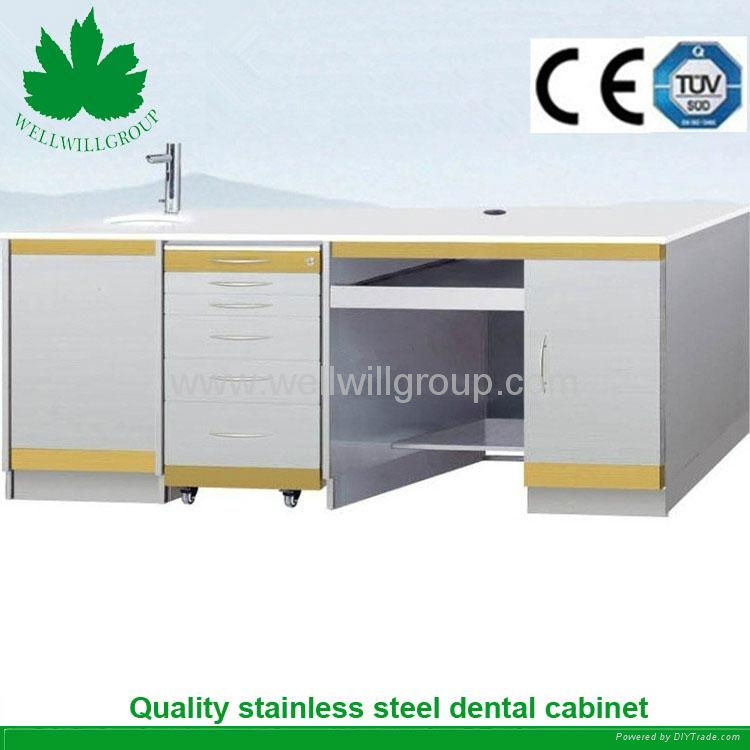 SSC-02 stainless steel pharmacy cabinet for dentist furniture