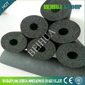 black rubber plastic pipe rubber plastic sponge