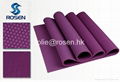 Top quality natural rubber yoga mat   3