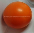 polyurethane foaming poof balls stress ball items with custom logo available