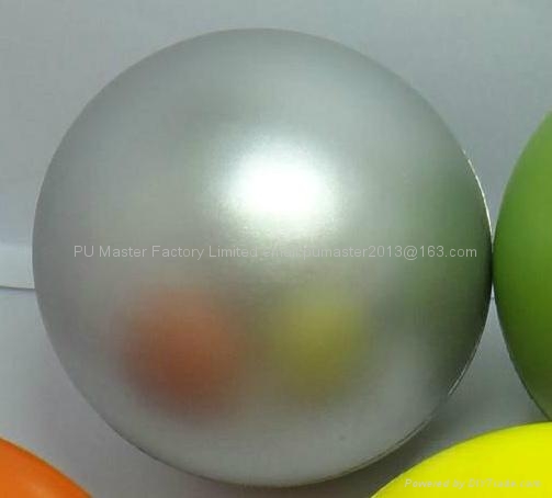 polyurethane foaming poof balls stress ball items with custom logo available 3